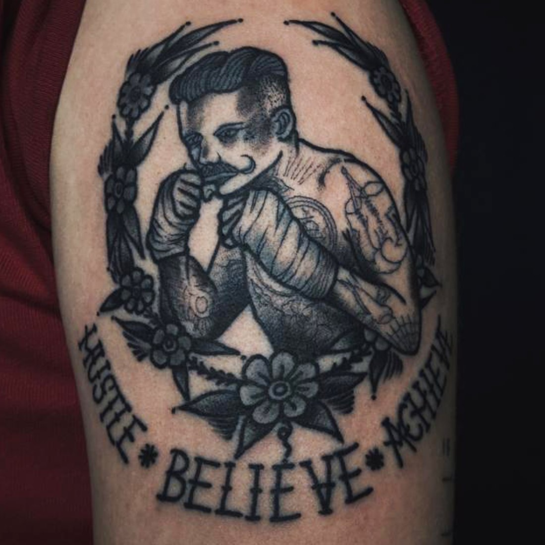 Traditional pinup piece
