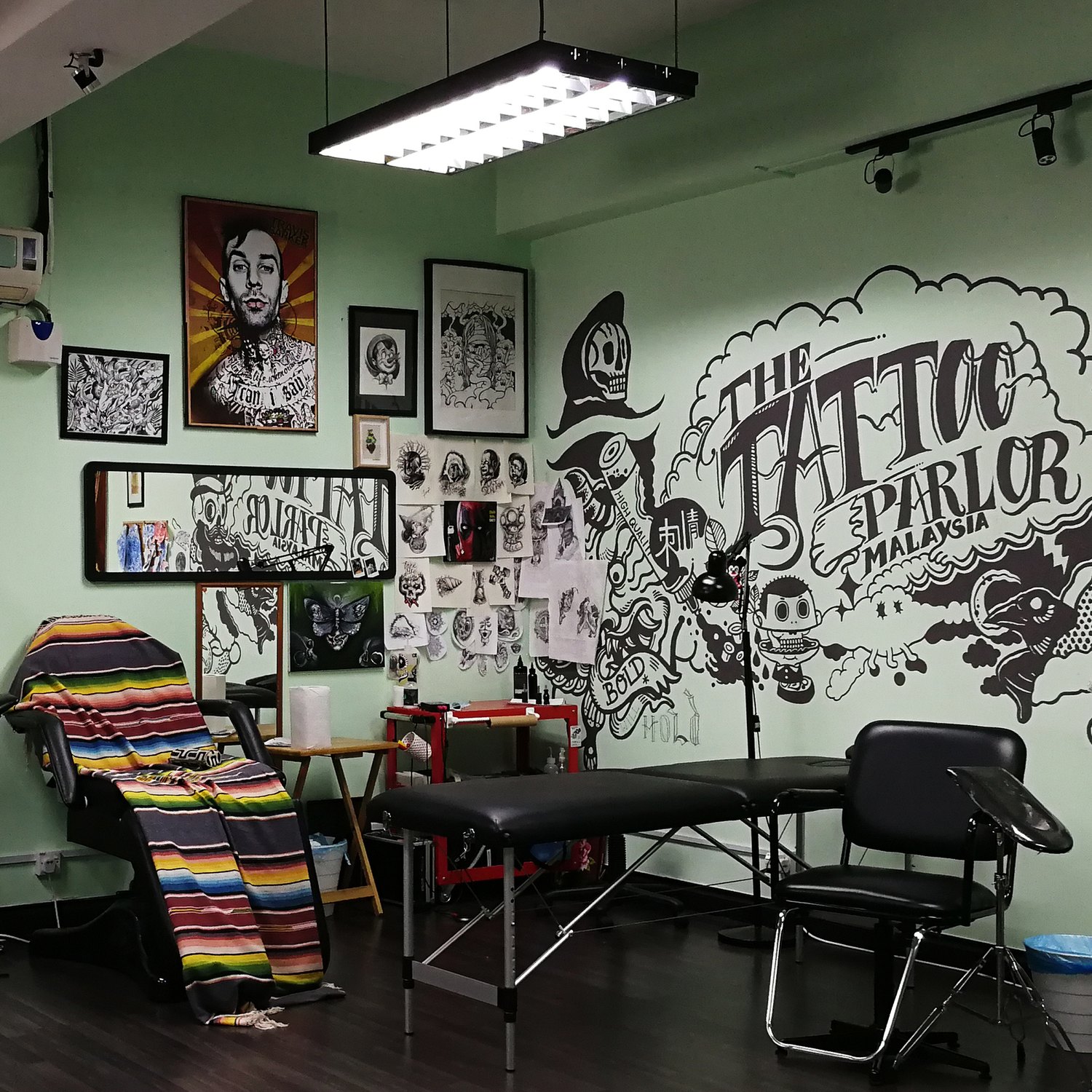 Inside The Tattoo Parlor Malaysia in Kelana Jaya